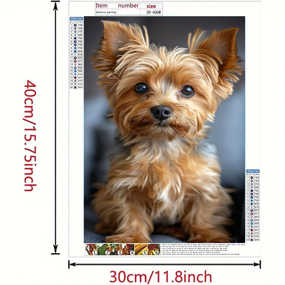Cute Dog Pattern Diamond Paint - огляд і ціна Art Craft For Adults
