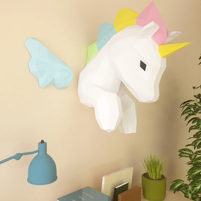 Rainbow Unicorn Animal Wall De - огляд і ціна Art Craft Rainbow