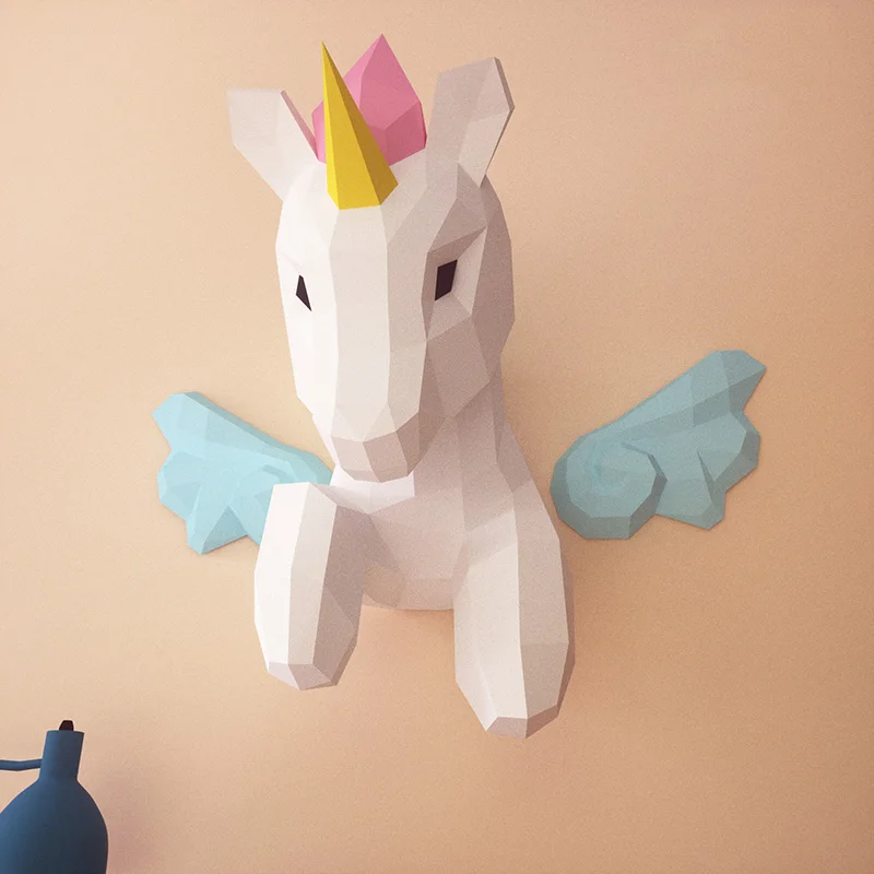 Rainbow Unicorn Animal Wall De - огляд і ціна Art Craft Rainbow