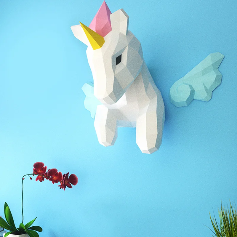 Rainbow Unicorn Animal Wall De - огляд і ціна Art Craft Rainbow