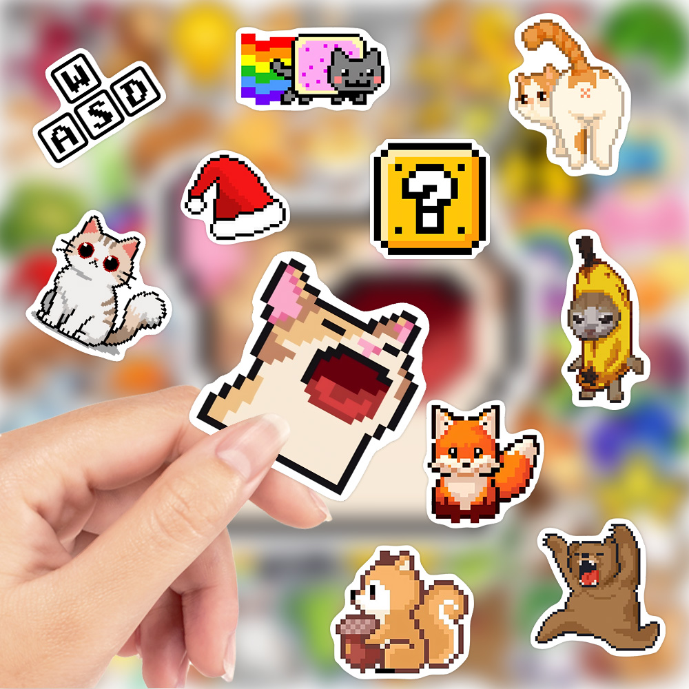 DIY Pixel Art Stickers for Scr - огляд і ціна Art & Craft Paper Ideas