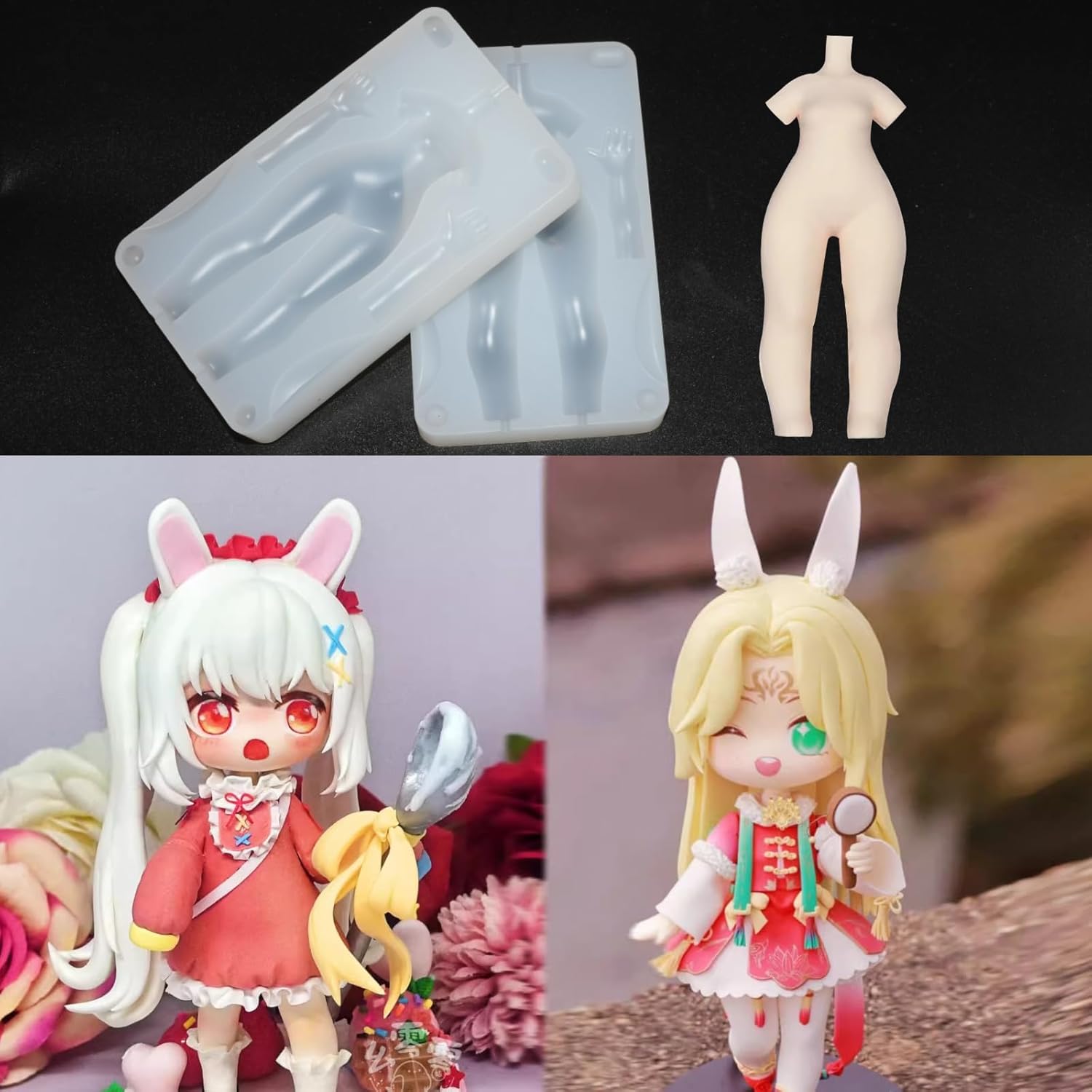 10cm Height Q Version Cartoon  - огляд і ціна Air Dry Clay