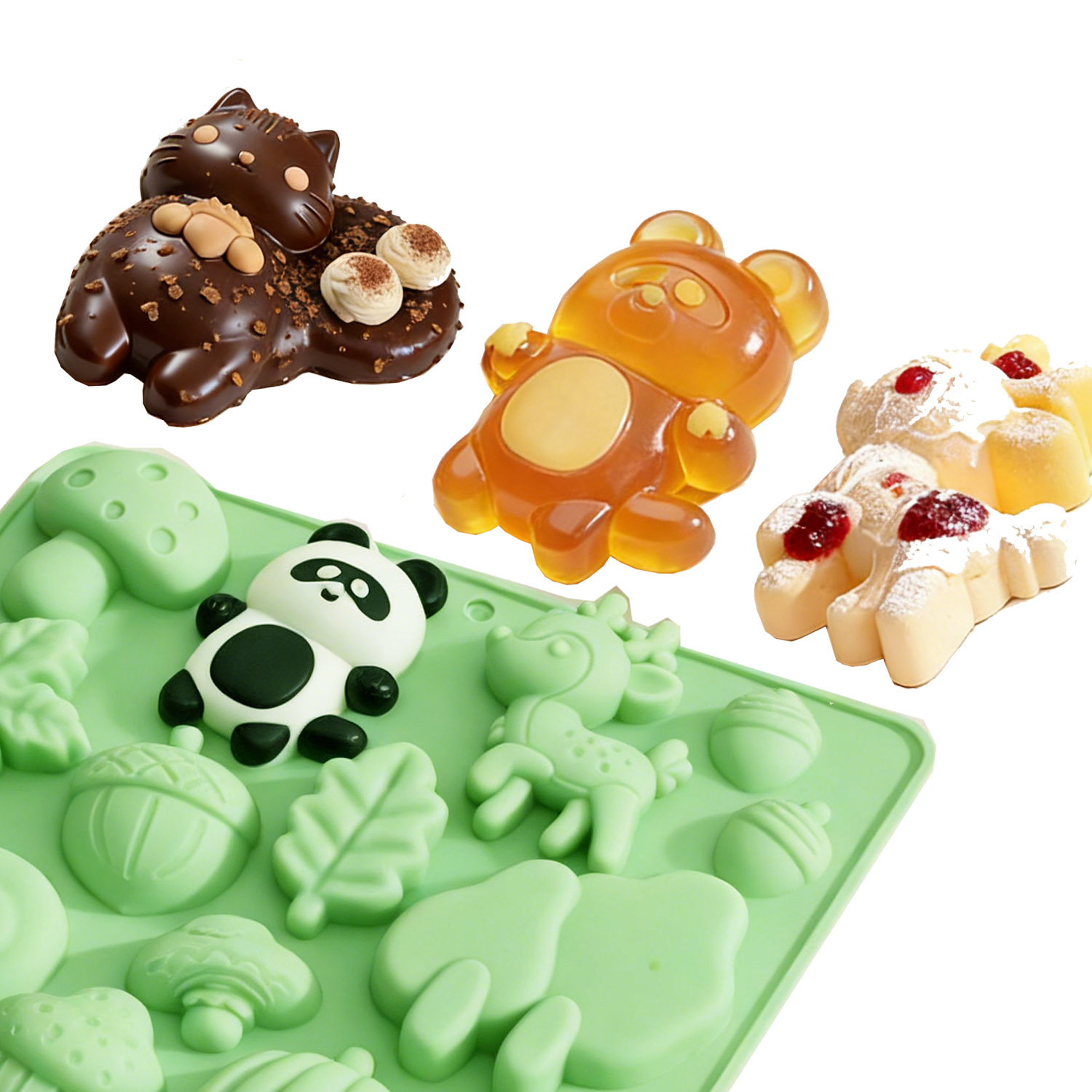 1 Silicone Cake Mold in the Sh - огляд і ціна Art Craft Resin