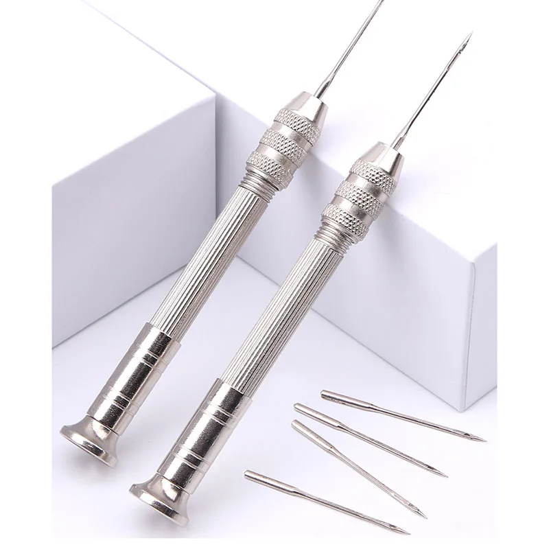 5pcs Leather Sewing Awl Set Sh - огляд і ціна Punch Needle Kit