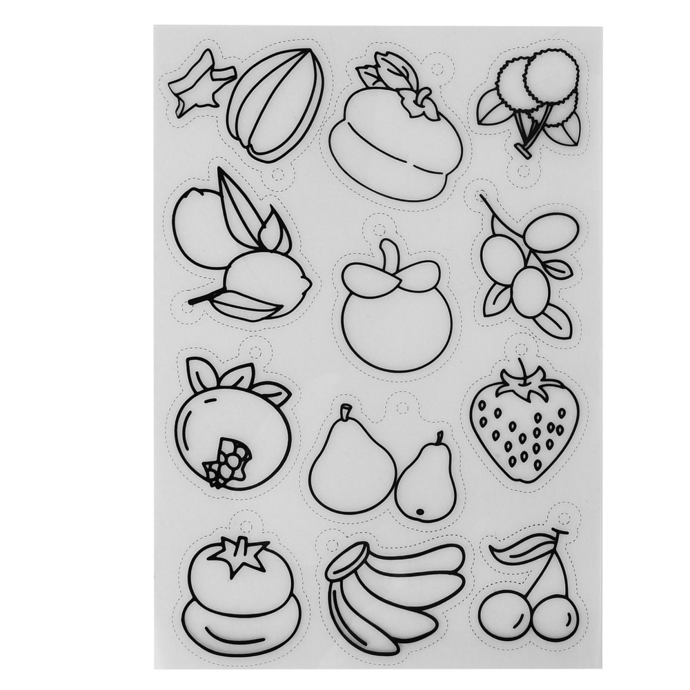 8pcs Fruit Vegetable Pattern H - огляд і ціна Art And Craft Vegetable