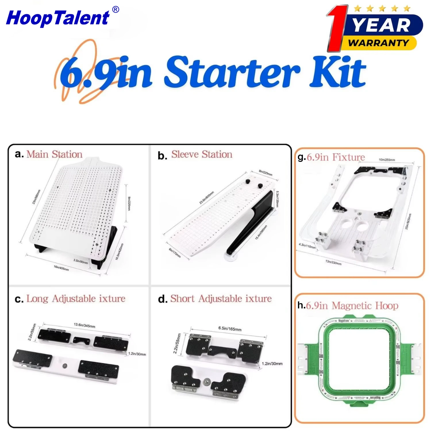 Hooping Station Kit for Ricoma - огляд і ціна Embroidery Hoop Kit
