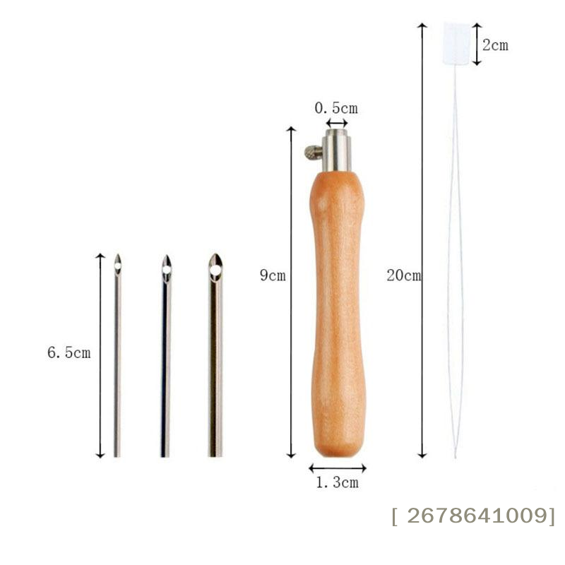 ⚑5Pcs Punch Needle Set 2.5mm/3 - огляд і ціна Punch Needle Kit
