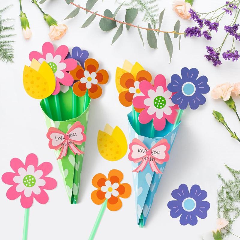 12Pcs Flower Bouquet Craft Kit - огляд і ціна Art Craft Mother'S Day
