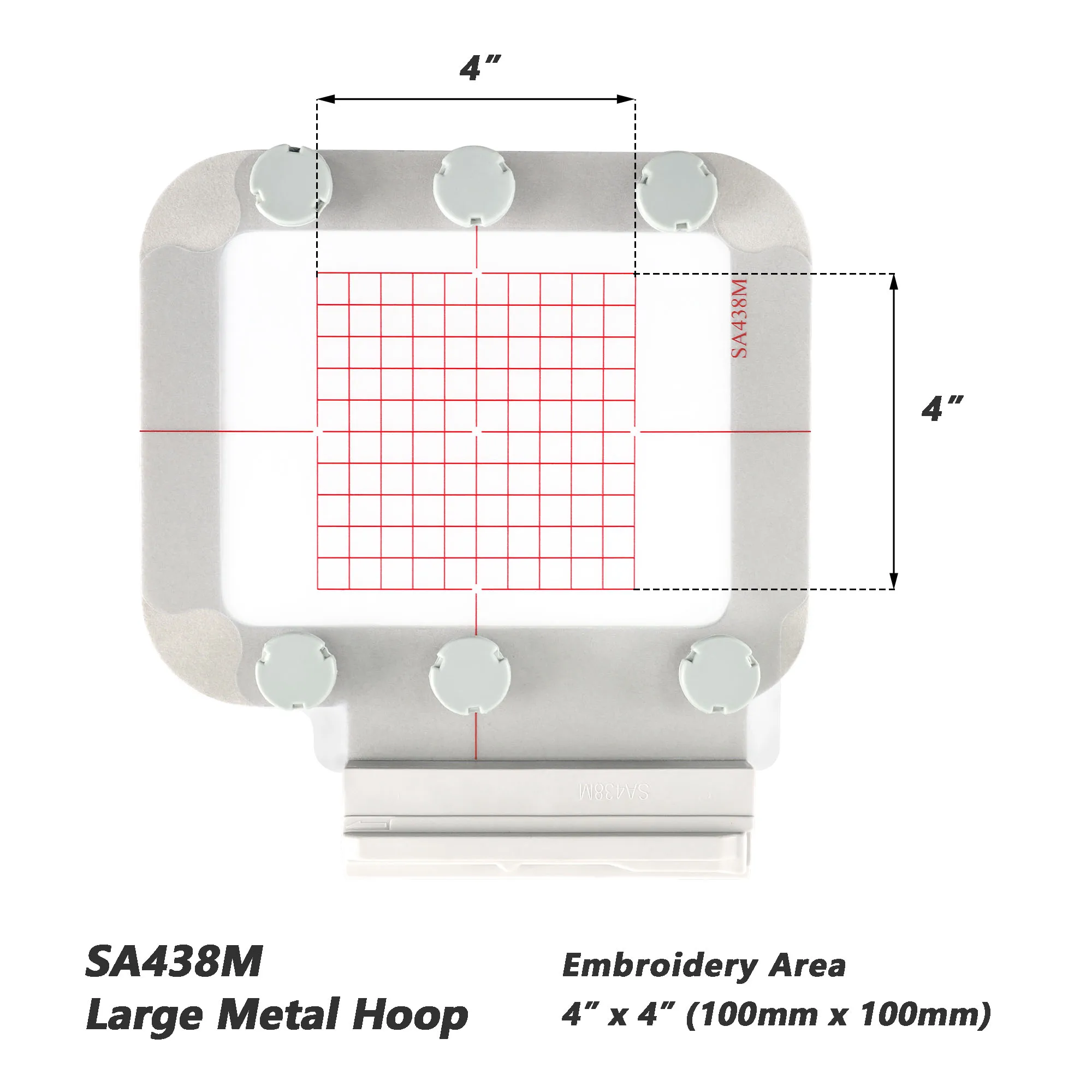 4in1-BM Magnetic Hoop Kit Fit  - огляд і ціна Embroidery Hoop Kit