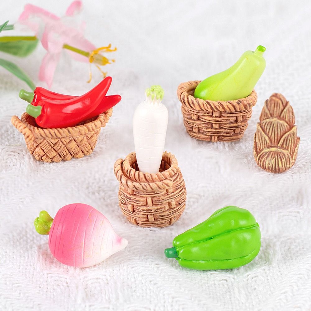 Cute Vegetable Figurines Minia - огляд і ціна Art And Craft Vegetable