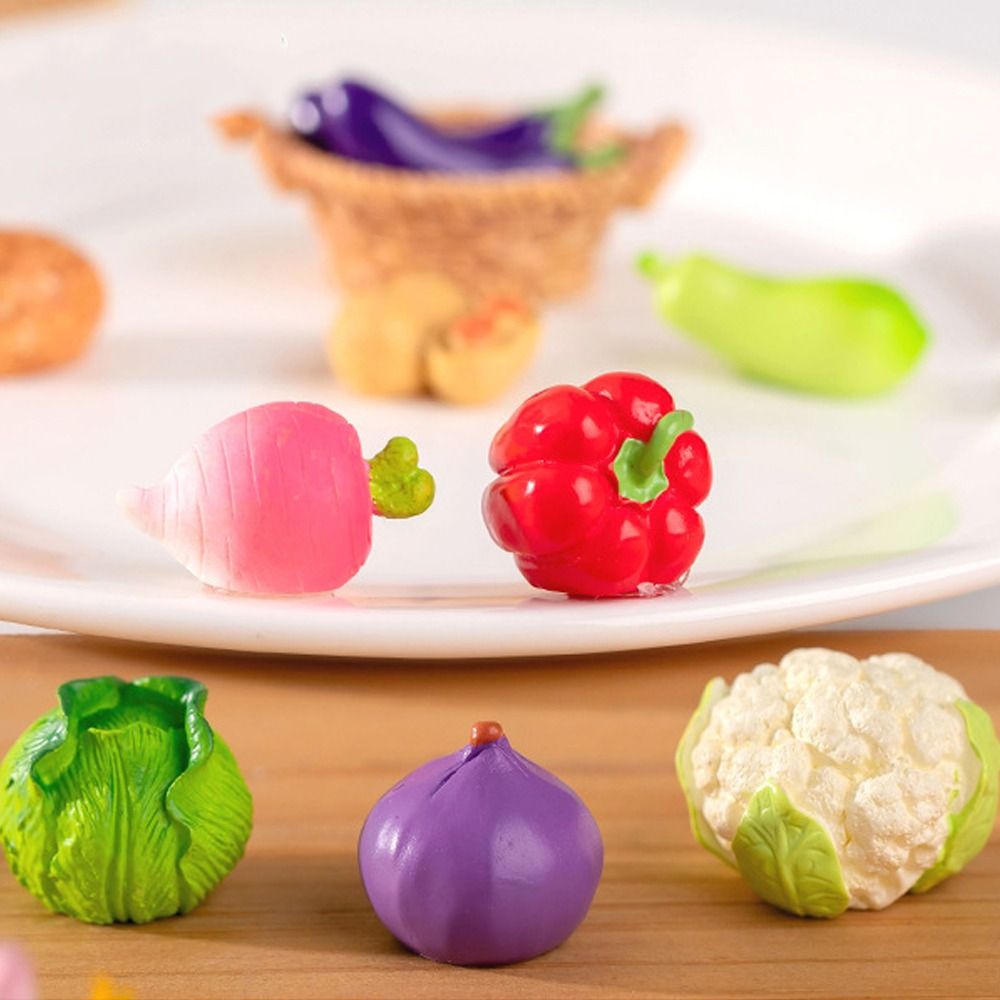 Cute Vegetable Figurines Minia - огляд і ціна Art And Craft Vegetable