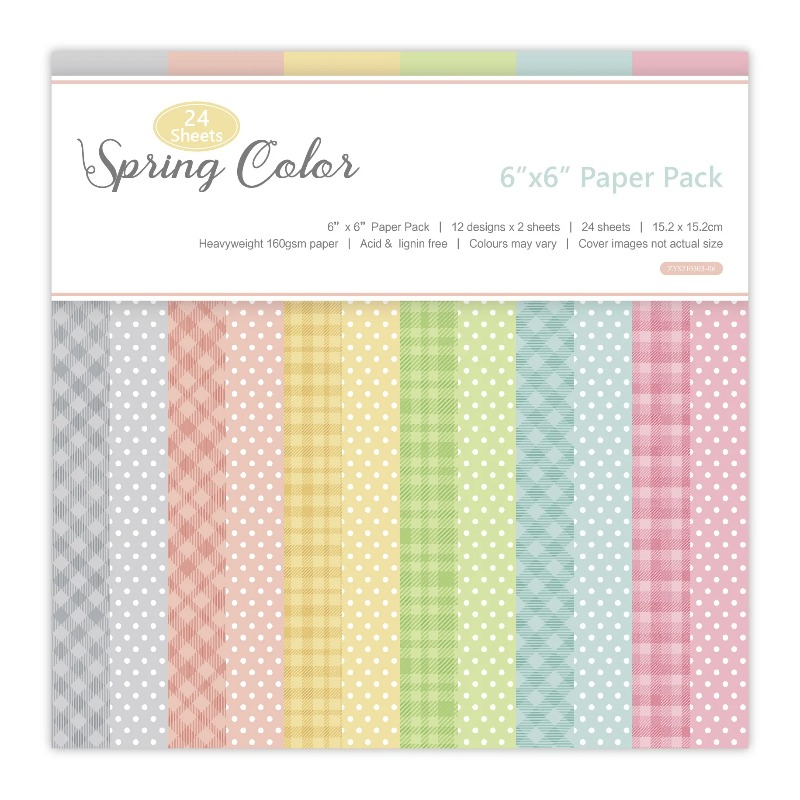Spring Colors Craft Paper Pads - огляд і ціна Art Craft Background