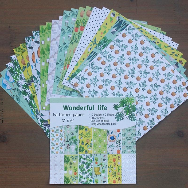 24 Sheets Wonderfu Life Craft  - огляд і ціна Art Craft Background