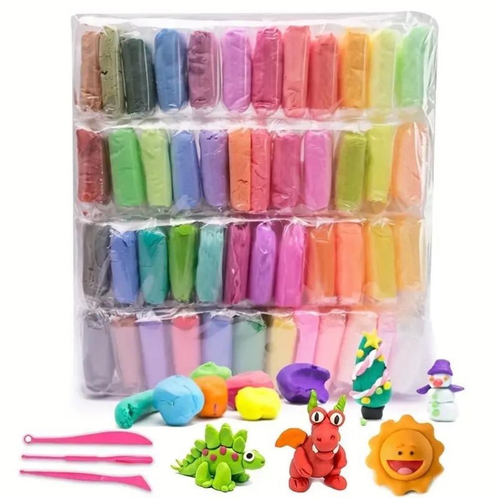 48 Colors Air Dry Clay Ultra L - огляд і ціна Air Dry Clay