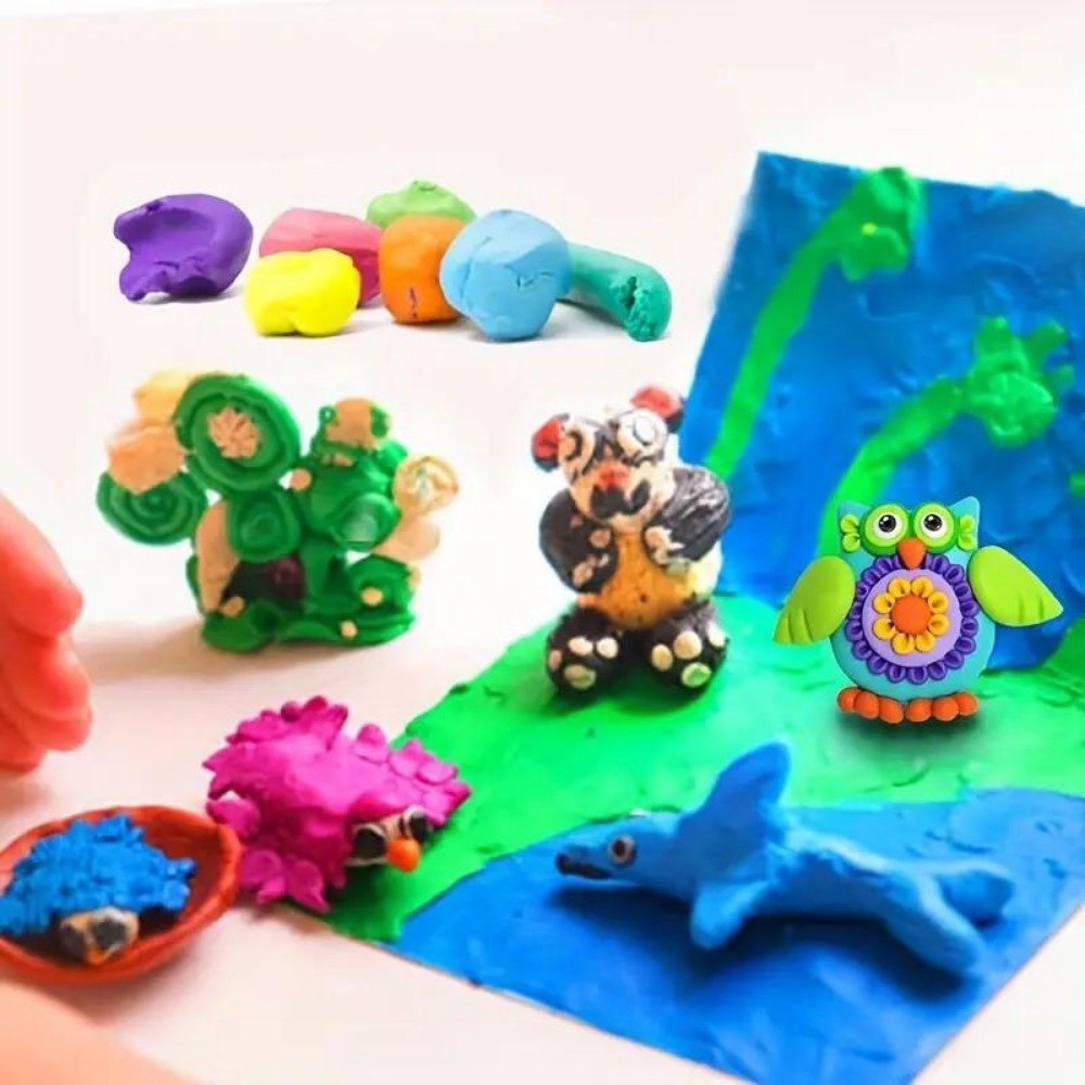 48 Colors Air Dry Clay Ultra L - огляд і ціна Air Dry Clay