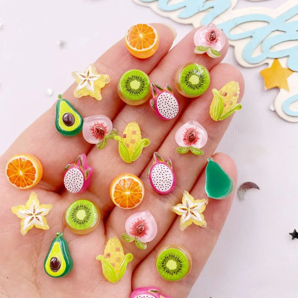 50PCS Resin Cute Mini Colorful - огляд і ціна Art And Craft Vegetable