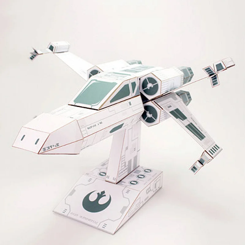 X-WING Fighter White Paper Mod - огляд і ціна Art X Craft