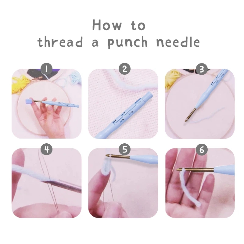 Punch Needle Starter Kits Dog  - огляд і ціна Punch Needle Kit
